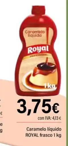 Cash Ifa ROYAL Caramelo liquido oferta