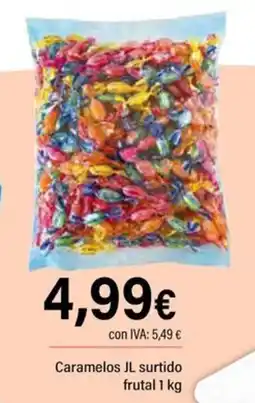 Cash Ifa JL Caramelossurtido frutal oferta