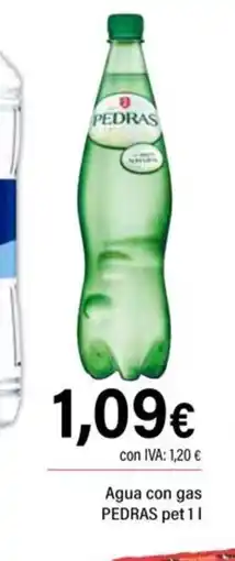 Cash Ifa PEDRAS Agua con gas oferta