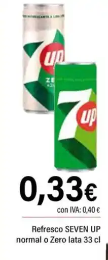 Cash Ifa SEVEN UP Refresco normal o Zero lata oferta