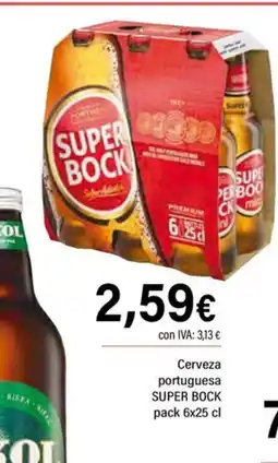 Cash Ifa SUPER BOCK Cerveza portuguesa oferta