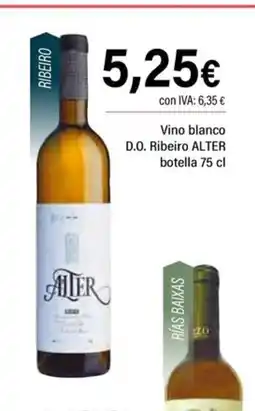 Cash Ifa ALTER Vino blanco D.O. Ribeiro oferta