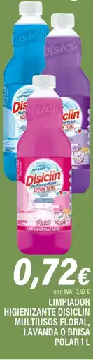 Cash Ifa Limpiadop higienizante disiclin multiusos floral, lavanda o brisa polar oferta