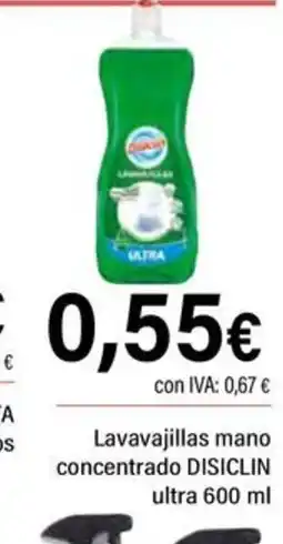 Cash Ifa DISICLIN Lavavajillas mano concentrado oferta