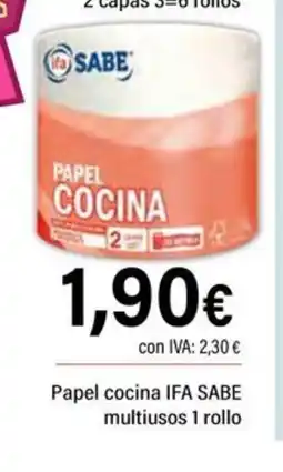 Cash Ifa IFA SABE Papele cocina multiusos 1 rollo oferta