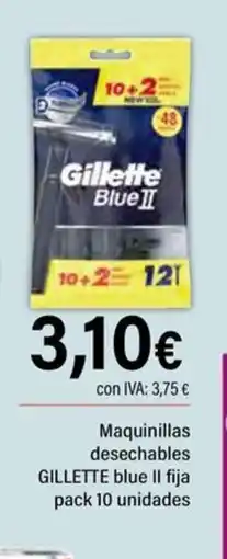 Cash Ifa GILLETTE Maquinillas desechables oferta