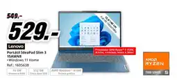 MediaMarkt LENOVO Portátil IdeaPad Slim 3 15AMN8 oferta