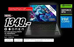 MediaMarkt HP OMEN Portátil gaming OMEN 16-AM0008NS oferta