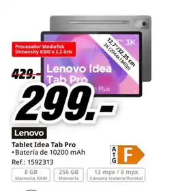 MediaMarkt LENOVO Tablet Idea Tab Pro oferta