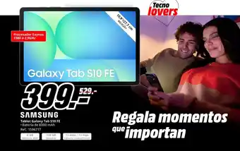 MediaMarkt SAMSUNG Tablet Galaxy Tab S10 FE oferta