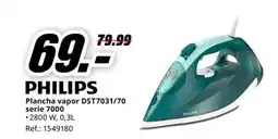 MediaMarkt PHILIPS Plancha vapor DST7031/70 serie 7000 oferta