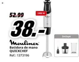 MediaMarkt MOULINEX Batidora de mano QUICKCHEF oferta