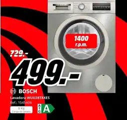 MediaMarkt BOSCH Lavadora WUU28T8XES oferta