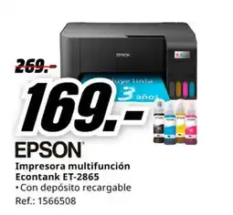MediaMarkt EPSON Impresora multifunción Econtank ET-2865 oferta