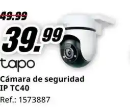 MediaMarkt TAPO Cámara de seguridad IP TC40 oferta
