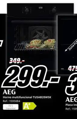 MediaMarkt AEG Horno multifuncional TU5AB20WSK oferta