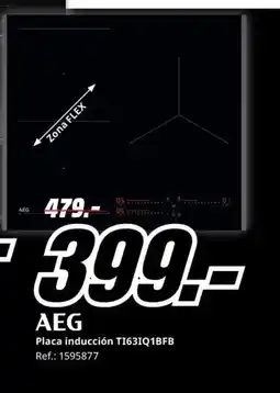 MediaMarkt AEG Placa inducción TI63IQ1BFB oferta