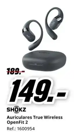 MediaMarkt SHOKZ Auriculares True Wireless OpenFit 2 oferta