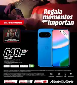 MediaMarkt GOOGLE Smartphone Google Pixel 10 5G oferta