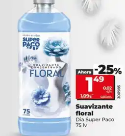 Dia DIA SUPER PACO Suavizante floral oferta