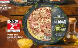 Dia DIA AL PUNTO Pizza de atún y bacon oferta