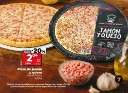 Dia DIA AL PUNTO Pizza de jamón y queso oferta