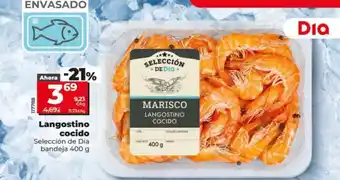 Dia SELECCIÓN DE DIA Langostino cocido oferta