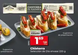 Dia SELECCIÓN DE DIA Chistorra oferta