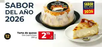 Dia DIA CAPRICHOSO Tarta de queso oferta