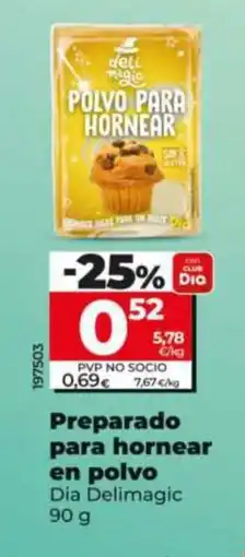 Dia DIA DELIMAGIC Preparado para hornear en polvo oferta