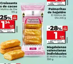 Dia EL MOLINO DE DIA Magdalenas valencianas individuales oferta