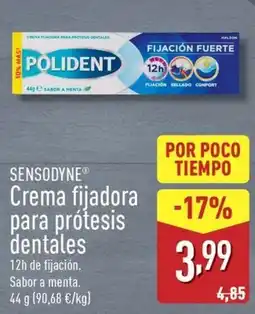 ALDI SENSODYNE Crema fijadora para prótesis dentales oferta