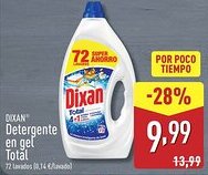 ALDI DIXAN Detergente en gel Total oferta