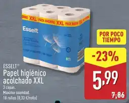 ALDI ESSELT Papel higiénico acolchado XXL oferta