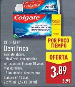 ALDI COLGATE Dentifrico oferta