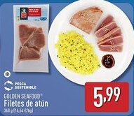 ALDI GOLDEN SEAFOOD Filetes de atún oferta