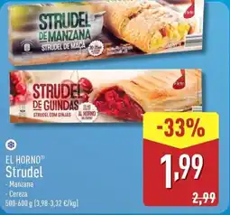 ALDI EL HORNO Strudel oferta