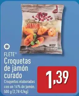 ALDI FLETE Croquetas de jamón curado oferta