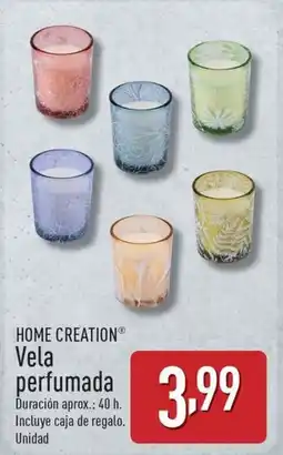 ALDI HOME CREATION Vela perfumada oferta