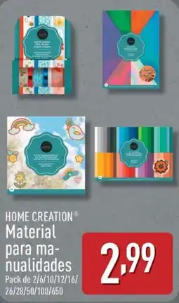 ALDI HOME CREATION Material para ma- nualidades oferta