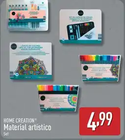 ALDI HOME CREATION Material artístico oferta