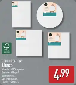 ALDI HOME CREATION Lienzo oferta