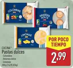 ALDI CUCINA Pastas dulces oferta