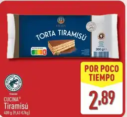 ALDI CUCINA Tiramisú oferta