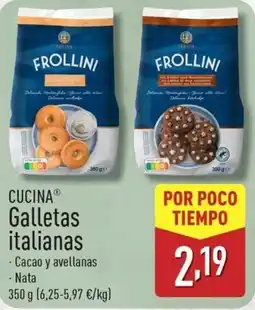 ALDI CUCINA Galletas italianas oferta