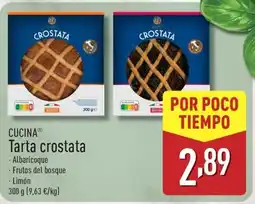 ALDI CUCINA Tarta crostata oferta