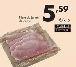 Supermercados Lupa Filete de jamon de cerdo oferta