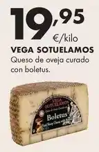 Supermercados Lupa Vega sotuelamos - queso de oveja curado con boletus oferta