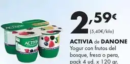 Supermercados Lupa Danone - activia oferta