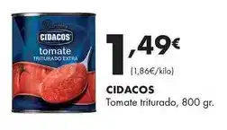 Supermercados Lupa Cidacos - tomate triturado oferta
